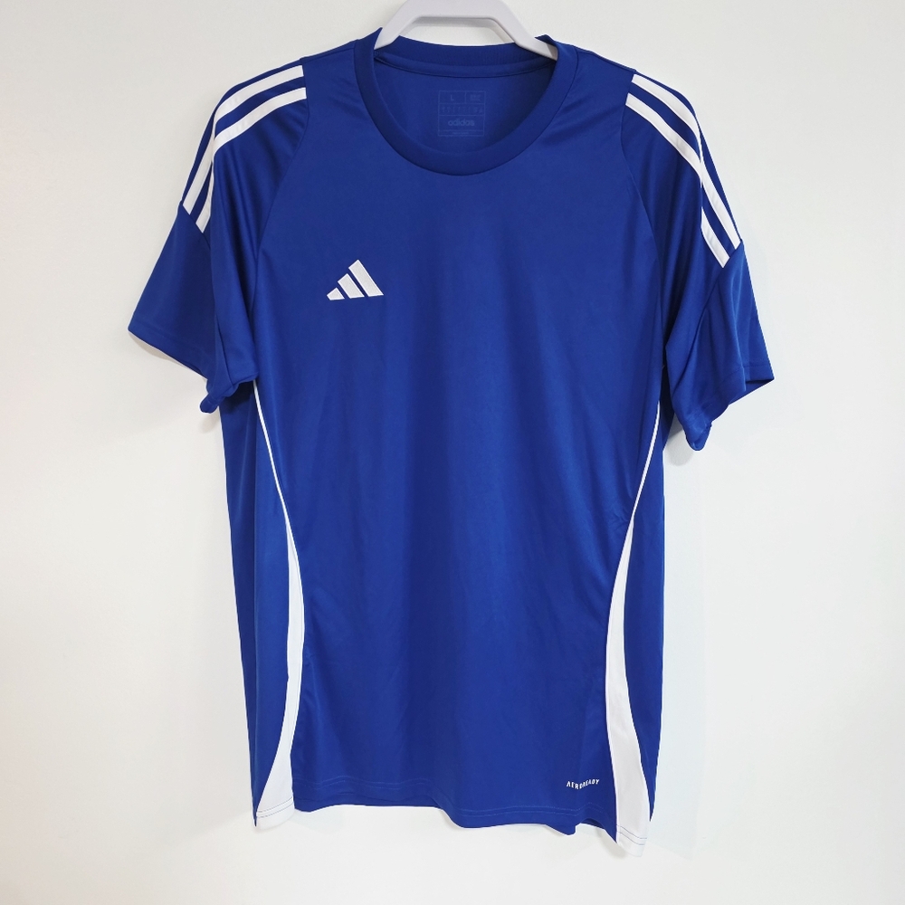 Adidas Men’s Tiro 24 Jersey Royal Blue/White New With Tags IS1014